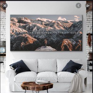 "The Climb" Canvas Art by IKONICK